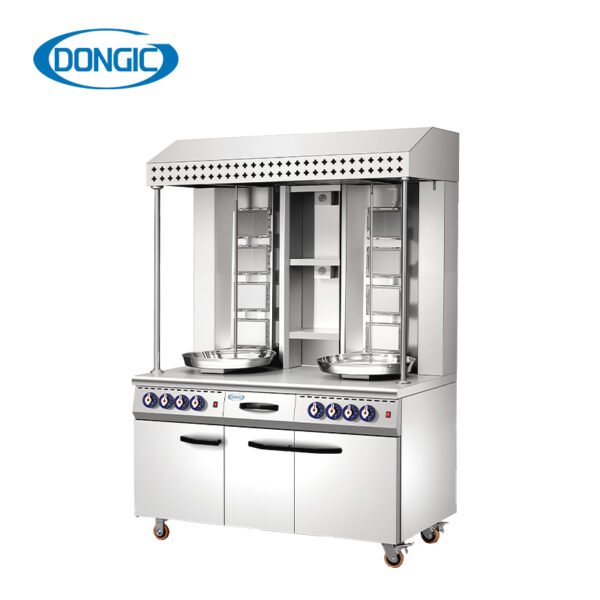 Electric/Gas Vertical Rotating Doner Kebab Grill