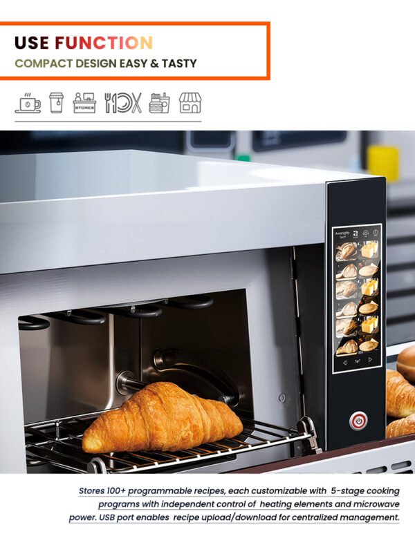 Commercial Convection Function Microwave Oven